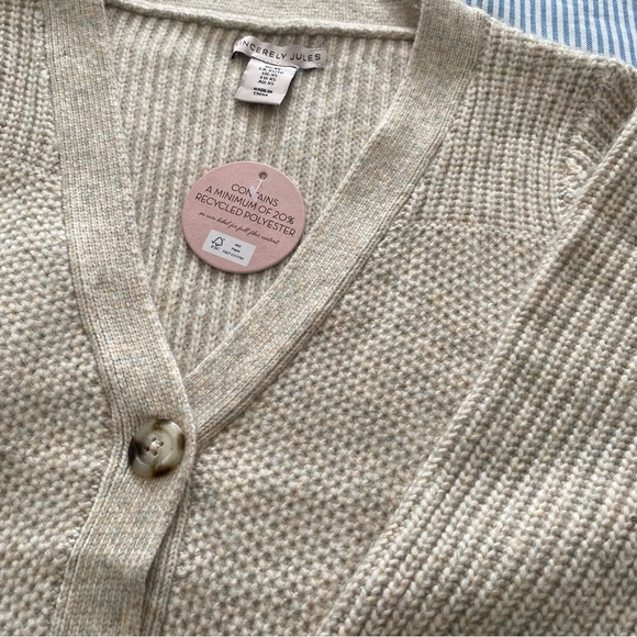 Sincerely Jules Button Up Cardigan Sweater | XS - Picture 5 of 9